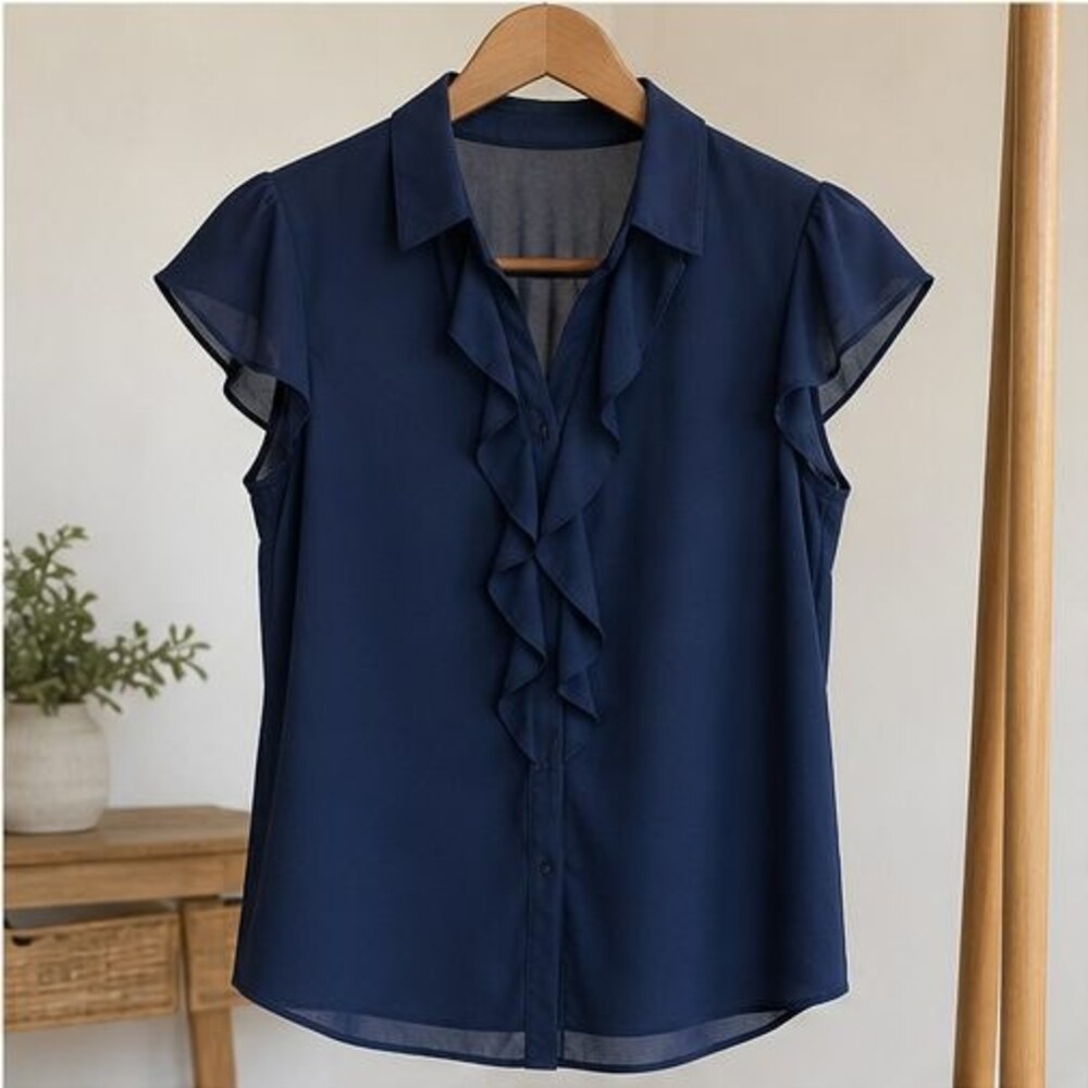 Navy Cami Blouse
